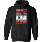 You think it's expensive hiring a good engineer hoodie