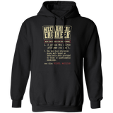 Mechanical Engineer Funny Dictionary Hoodie