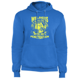 Welders do it in all positions with 100% penetration hoodie