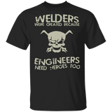 Welder hero t-shirt