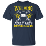 Welder adult arts and crafts t-shirt