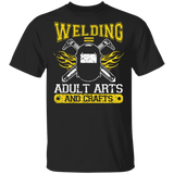 Welder adult arts and crafts t-shirt