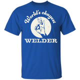 Worlds okayest welder t-shirt