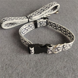 Dior dog harness collar leash set 259#