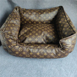 lv dog bed brown 412#