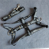 Dior dog harness and collar set 241#