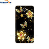 Case For Huawei Y7 2017 Case DUB-LX1 Silicone TPU Phone Cover For huawei y7 2019 Coqa y7 Print Painted Cat Flower Shells Bags