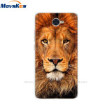 Case For Huawei Y7 2017 Case DUB-LX1 Silicone TPU Phone Cover For huawei y7 2019 Coqa y7 Print Painted Cat Flower Shells Bags