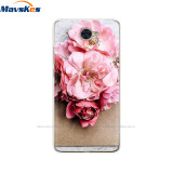 Case For Huawei Y7 2017 Case DUB-LX1 Silicone TPU Phone Cover For huawei y7 2019 Coqa y7 Print Painted Cat Flower Shells Bags