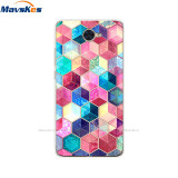 Case For Huawei Y7 2017 Case DUB-LX1 Silicone TPU Phone Cover For huawei y7 2019 Coqa y7 Print Painted Cat Flower Shells Bags