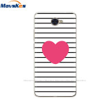 Case For Huawei Y7 2017 Case DUB-LX1 Silicone TPU Phone Cover For huawei y7 2019 Coqa y7 Print Painted Cat Flower Shells Bags