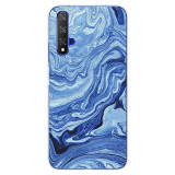 For Huawei Nova5T Case Huawei Nova 5T Case marble flower Silicone Soft Clear Cover Phone Case For Huawei Nova 5T 5 T Nova5T Case