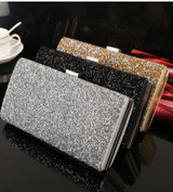 Women Evening Clutch Bag Diamond Sequin Wedding Clutch Purse and Handbag