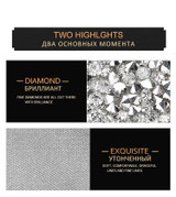 Women Evening Clutch Bag Diamond Sequin Wedding Clutch Purse and Handbag