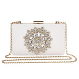 Women Luxury Diamond Crystal Clutch Purse Evening Wedding Party Bags