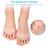 Silicone Gel Insoles Forefoot Pads
