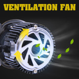 Car Headlight-TURBO LED T6 [H7]-Car Headlight Hi/Lo Beam 30W EMC 8-48V 6000K