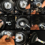 Car Headlight-TURBO LED T6 [9005/HB3]-Car Headlight Hi/Lo Beam 30W EMC 8-48V 6000K