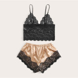 Floral Lace Lingerie Set