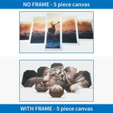 Millennium Falcon X-Wing Star Wars Wall Art Canvas Print Decor