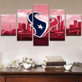 Houston Texans City Wall Art Canvas Print Decor
