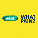 Advil Liqui-Gels Pain Reliever and Fever Reducer, Solubilized Ibuprofen 200mg, Liquid Fast Pain Relief