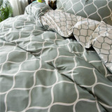 King Comforter Bedding Set Bed Linen Set Grey Black Duvet Cover Sets Queen Bedding Sets With Pillowcase