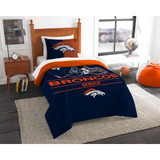 Denver Broncos Twin Comforter Set
