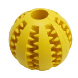 New Pet Dog Toys Toy Funny Interactive Elasticity Ball Dog Chew Toy For Dog Tooth Clean Ball Of Food Extra-tough Rubber Ball