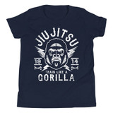 Jiu Jitsu Gorilla - Youth Short Sleeve T-Shirt