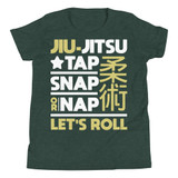 Tap, Snap Or Nap - Youth Short Sleeve T-Shirt