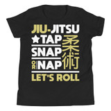 Tap, Snap Or Nap - Youth Short Sleeve T-Shirt