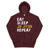 Jiu Jitsu - Eat Sleep Repeat - Unisex Hoodie