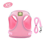 Dog Harness Vest Adjustable Soft Breathable Dog Harness Nylon Mesh Vest Harness Dogs Puppy Collar Cat Pet Dog Chest Strap