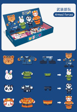 JOH Magnetic Animal Cross-dressing Show Toys