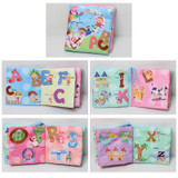 JOH Montessori Animal Fabric Book Ratteles Toys