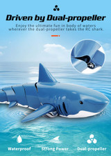 JOH Remote Control Shark Toys