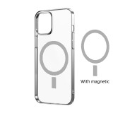 iPhone 12 Mini Pro Max Transparent Hard Magnetic Case