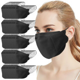100 pc Black Adult Outdoor Mask Disposable