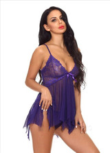 Women Sexy Lingerie Dress Lace V Neck Sleepwear Strap Chemise Erotic Strap Nightie Sexy Costumes Sexy Underwear