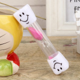 Children Kids Gift Hourglass Toothbrush Timer 3 Minute Smiling Face For Cooking Sandy Clock Brushing-Teeth Sands Timer Sandglass