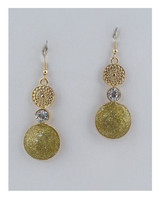 Circle Drop Earrings