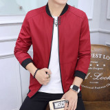 Slim Fit Solid Mens Bomber Jacket 2020 Spring Autumn Male Baseball Thin Jackets Brand Casual Coat Top Men's windbreaker Jacket Slim Fit Solid Mens Bomber Jacket 2020 Spring Autumn Male Baseball Thin Jackets Brand Casual Coat Top Men's windbreaker Jacket