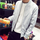 Slim Fit Solid Mens Bomber Jacket 2020 Spring Autumn Male Baseball Thin Jackets Brand Casual Coat Top Men's windbreaker Jacket Slim Fit Solid Mens Bomber Jacket 2020 Spring Autumn Male Baseball Thin Jackets Brand Casual Coat Top Men's windbreaker Jacket