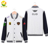 Skt Jacket  Faker Coat Men Hoodies Team skt t1 faker jersey Zipper Cotton Wolf Bang Uniform game LOL Jersey