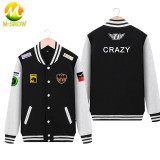 Skt Jacket  Faker Coat Men Hoodies Team skt t1 faker jersey Zipper Cotton Wolf Bang Uniform game LOL Jersey