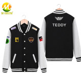 Skt Jacket  Faker Coat Men Hoodies Team skt t1 faker jersey Zipper Cotton Wolf Bang Uniform game LOL Jersey