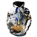 Anime Hoodies Men/Women 3D Sweatshirts With Hat Hoody Unisex Anime Cartoon Hooded Fashion Brand Hoodies Sweatshirts