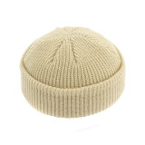 Winter Warm Beanies Casual Short Thread Hip Hop Hat Adult Men Beanie Female Wool Knitted Beanie SkullCap Elastic Hats Unisex