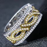 14K Gold and Diamond Wedding Rings Anillos De Bizuteria for Women Men Bague Etoile Unisex Jewelry prata 925 ringen Diamante Ring